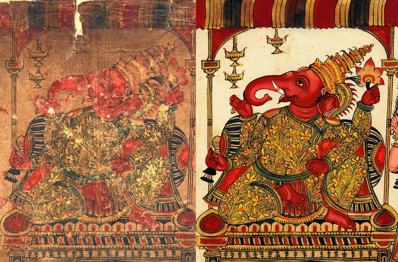 Ganpati Image Restoration